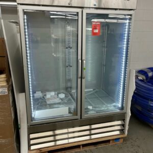 Glass Door Reach-In Freezer
