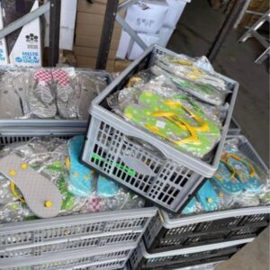 Mixed Flip Flops Pallets